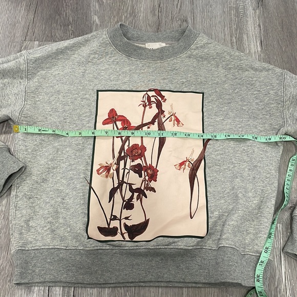 Little moon floral grey sweatshirt - Picture 5 of 5